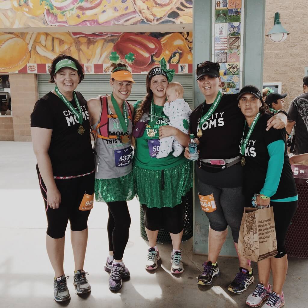 REALLY proud of all of us. (Met through the local chapter of Moms Run This Town)